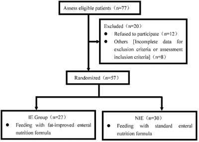 Beneficial Effect of Immune-Enhanced Enteral Nutrition on Immune Function in Patients With Severe Neurological Diseases: A Single-Center Randomized Controlled Trial